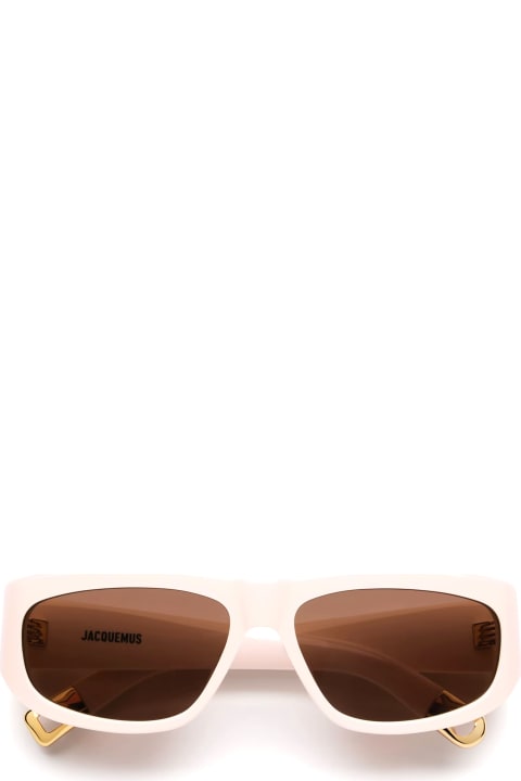 Jacquemus for Women Jacquemus Pilota - Beige Sunglasses