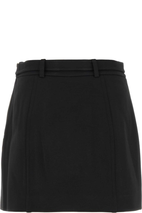 ウィメンズ Michael Korsのスカート Michael Kors Black Stretch Polyester Min Skirt