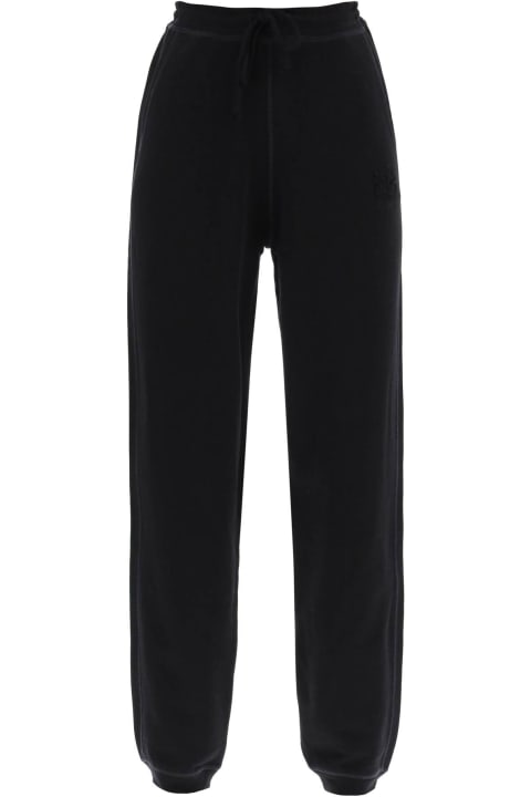 Fleeces & Tracksuits for Women Ganni Joggers In Cotton French Terry