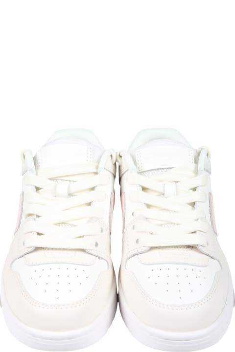 ガールズ Off-Whiteのシューズ Off-White White Sneakers For Girl With Arrows