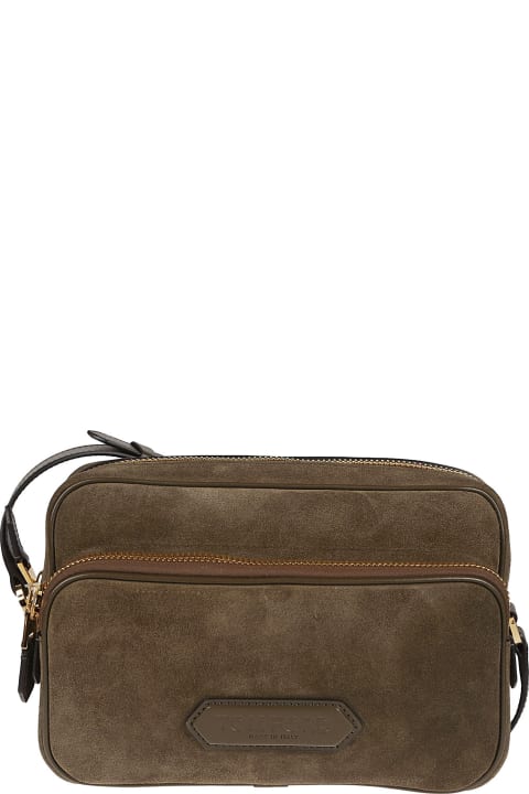Bags Sale for Men Tom Ford Logo Patched Crossbody Bag