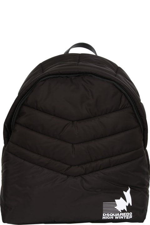 Backpacks for Men Dsquared2 Branded Backpack