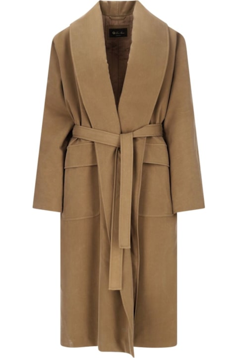 Loro Piana for Women Loro Piana 'dwight' Belted Coat