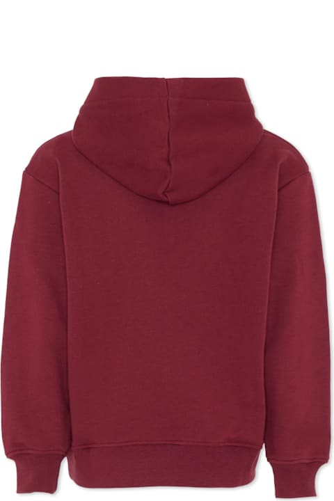 Homeware MSGM Burgundy Sweatshirt For Kids With Logo