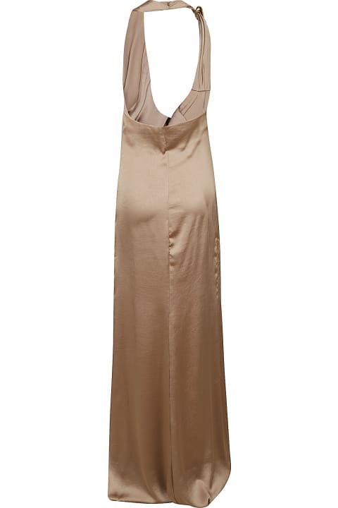 ウィメンズ Blumarineのワンピース＆ドレス Blumarine Halter Neck Long Dress
