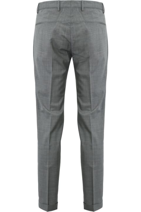 Pants for Men Briglia 1949 Wool Canvas Trousers