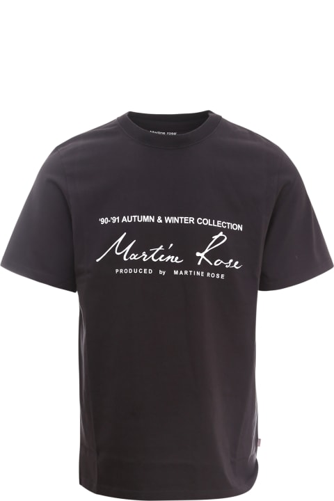 Martine Rose - T-shirt for Man - Black - CMR603-BLACK