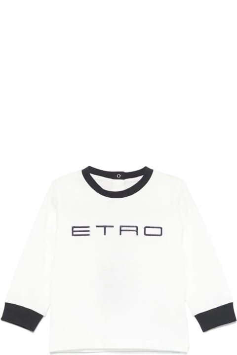 Etro T-Shirts & Polo Shirts for Baby Boys Etro T-shirt Con Ricamo