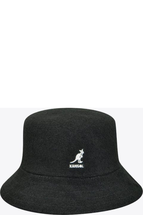 Bermuda Bucket Black towel bucket hat