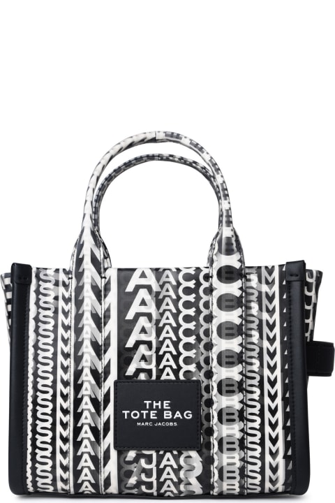 Marc Jacobs for Women Marc Jacobs Small 'tote' Bag In Black Lenticular Fabric