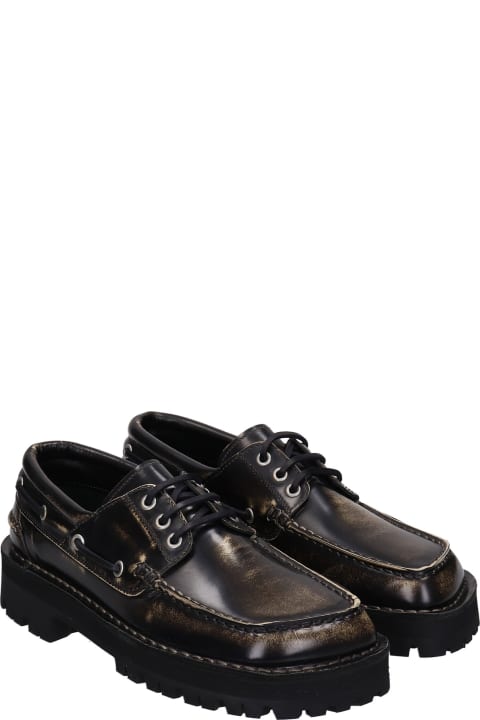 Eki Loafers In Black Leather