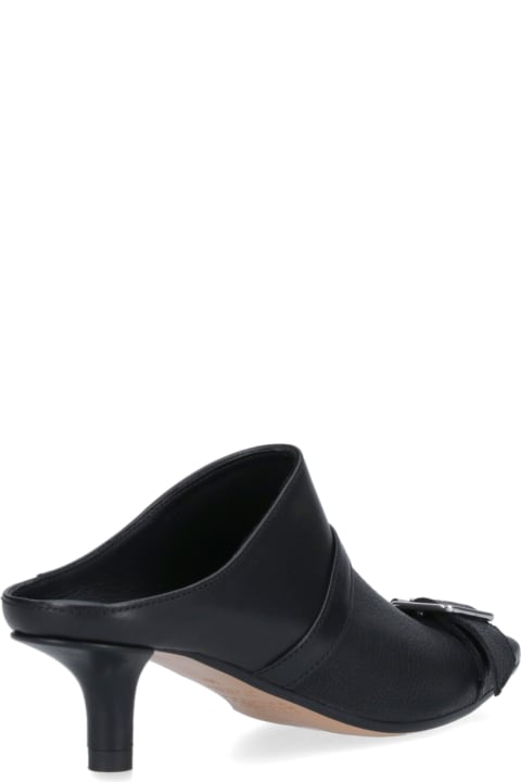 【送料&関税込】MM6 Maison Margiela Mules With Buckle MM6 Maison Margiela Mules With Buckle | italist