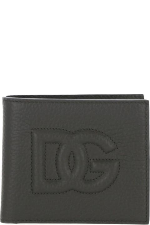 メンズ Dolce & Gabbanaの財布 Dolce & Gabbana Portafogli Dg Logo Bi-fold Wallet