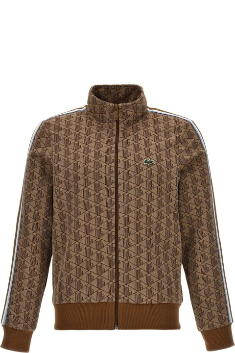 Lacoste Fleeces & Tracksuits for Men Lacoste Jacquard Track Sweatshirt