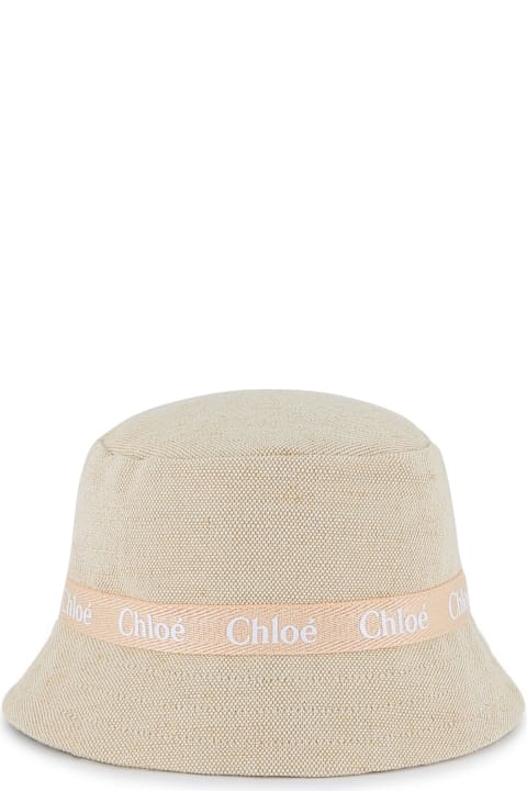 Accessories & Gifts for Girls Chloé Cappello Bucket Con Stampa
