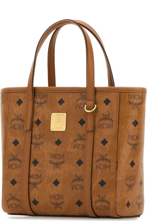 Homeware MCM Printed Canvas Mini Tony Handbag