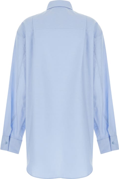 The Andamane Clothing for Women The Andamane Light Blue Shirt With Buttons In Cotton Blend Woman