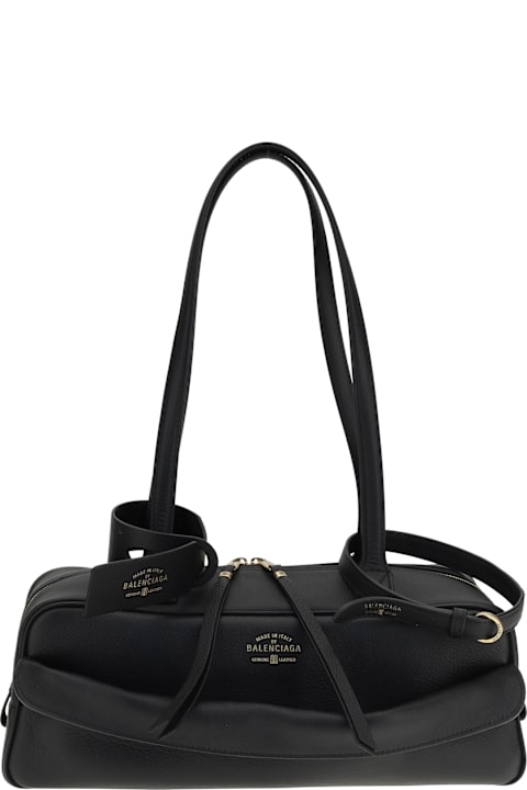 Fashion for Women Balenciaga Small Carrie Bowling Shoulder Bag