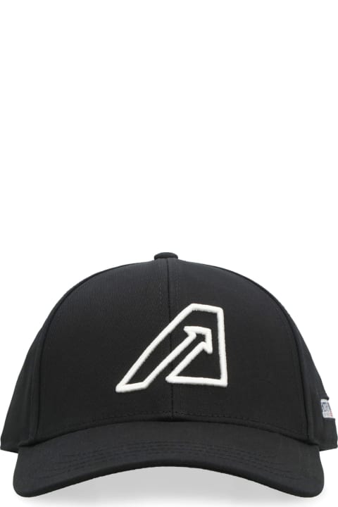 Hats for Men Autry Embroidered Logo Baseball Cap