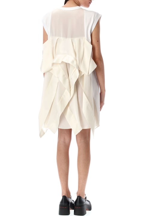 Sacai for Kids Sacai Panelled Mini Dress