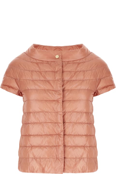 Herno Coats & Jackets for Women Herno Pink Polyester Down Jacket