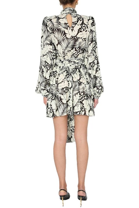 Homeware Saint Laurent Floral Printed Mini Dress