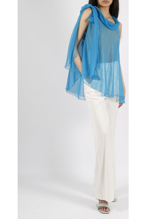 Fashion for Women Alberta Ferretti Silk Chiffon Blouse
