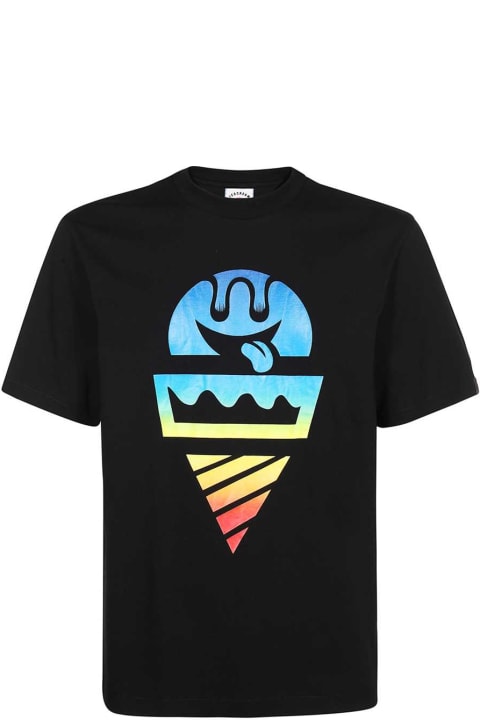 Icecream Topwear for Men Icecream Printed Cotton T-shirt