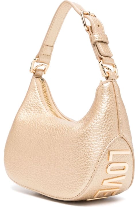 Fashion for Women Love Moschino Laminated Shoulder Bag