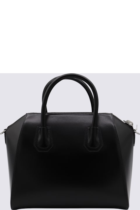 Shoulder Bags for Women Givenchy Black Leather Antigona Small Top Handle Bag