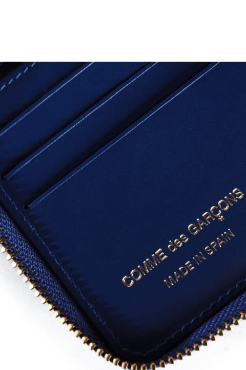 Fashion for Men Comme des Garçons Wallet Dots Printed Leather Line