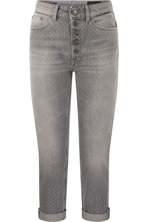 Fashion for Women Dondup Koons - Loose Cotton Jeans