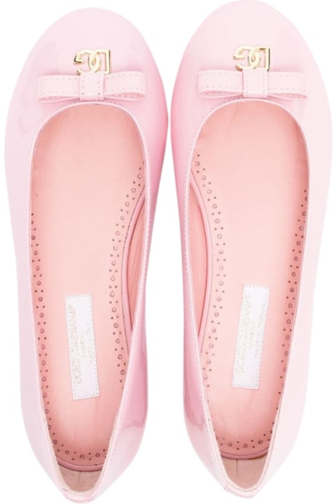 Dolce & Gabbana Shoes for Girls Dolce & Gabbana Patent Leather Ballerina