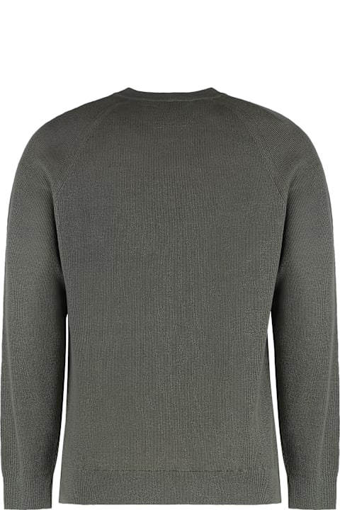 Paolo Pecora for Women Paolo Pecora Linen-cotton Crew-neck Sweater