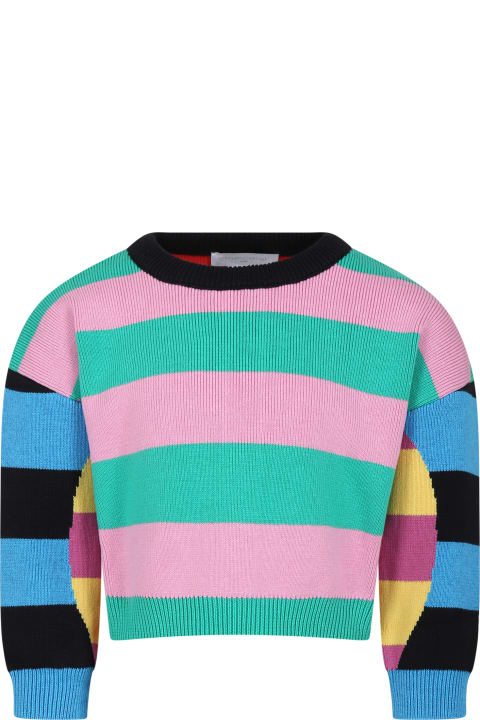 Stella McCartney Kids Sweaters & Sweatshirts for Girls Stella McCartney Kids Multicolor Sweater For Girl