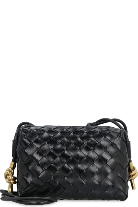 Shoulder Bags for Women Bottega Veneta Mini Loop Leather Crossbody Bag