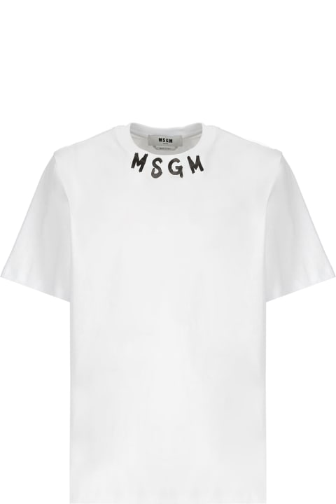 Fashion for Men MSGM T-shirt With Logo