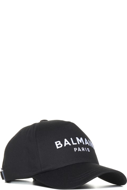ウィメンズ Balmainの帽子 Balmain Baseball Cap With Logo