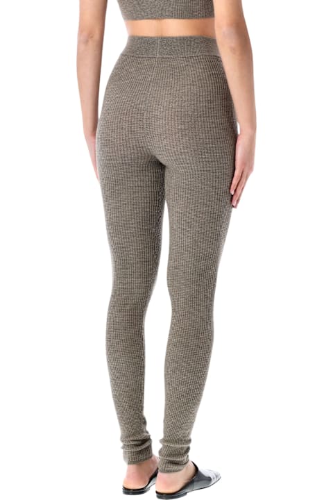 Fear of God لـ Kids Fear of God Essentials Fear Of God Waffle Leggings Homestead Heather-tone