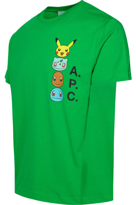 A.P.C. Topwear for Men A.P.C. Pokèmon Portrait T-shirt