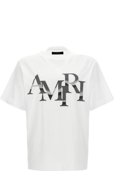 Topwear for Men AMIRI 'staggered Chrome' T-shirt