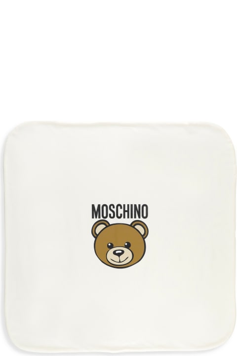 Moschino for Kids Moschino Blanket With Logo