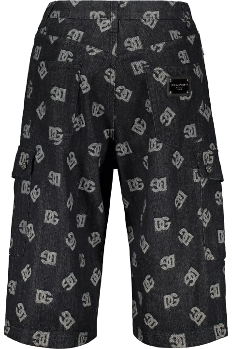 Dolce & Gabbana Pants for Men Dolce & Gabbana Cotton Cargo Bermuda Shorts