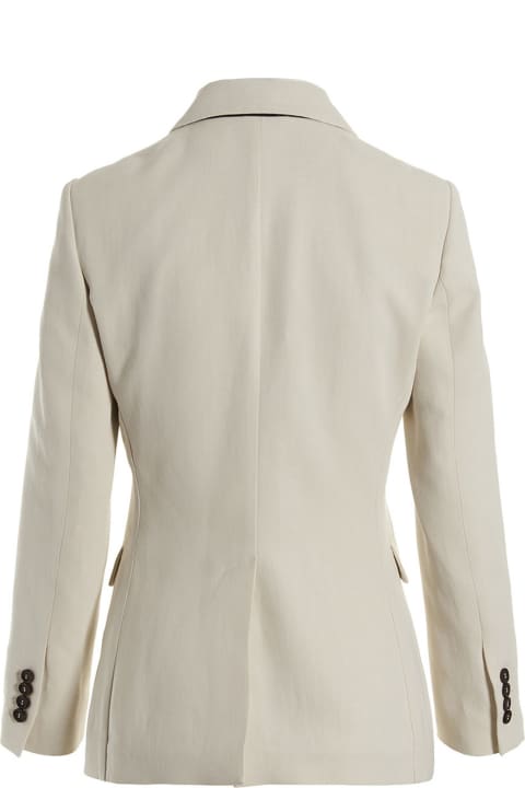 Brunello Cucinelli Clothing for Women Brunello Cucinelli Double Breast Blazer Jacket