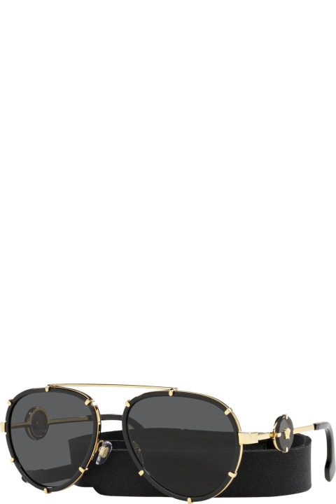 メンズ Versace Eyewearのアイウェア Versace Eyewear Ve2232 143887 Sunglasses