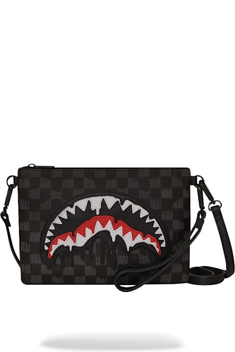 Sprayground for Kids Sprayground Dripping Sharks In Paris Crossover Clutch