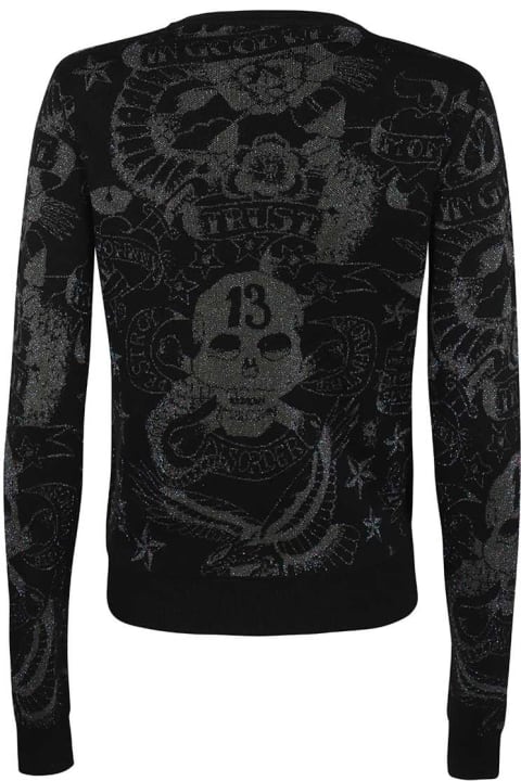 John Richmond for Men John Richmond Long Sleeve Crew-neck Sweater