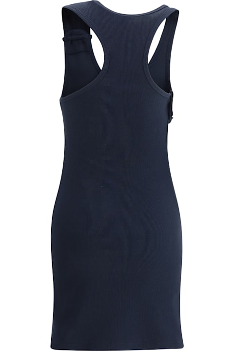 Homeware Courrèges 90s Rib Midi Dress