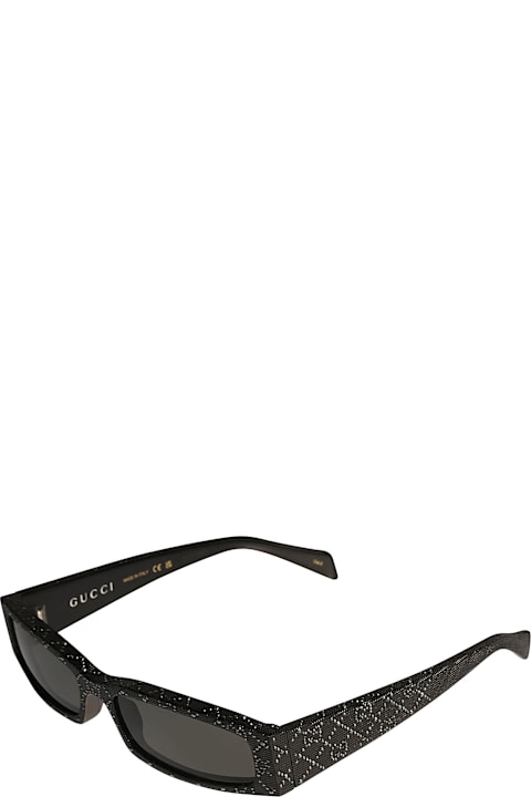 Gucci Eyewear نظارات لـ القسم الرجالي Gucci Eyewear Rectangle Sunglasses