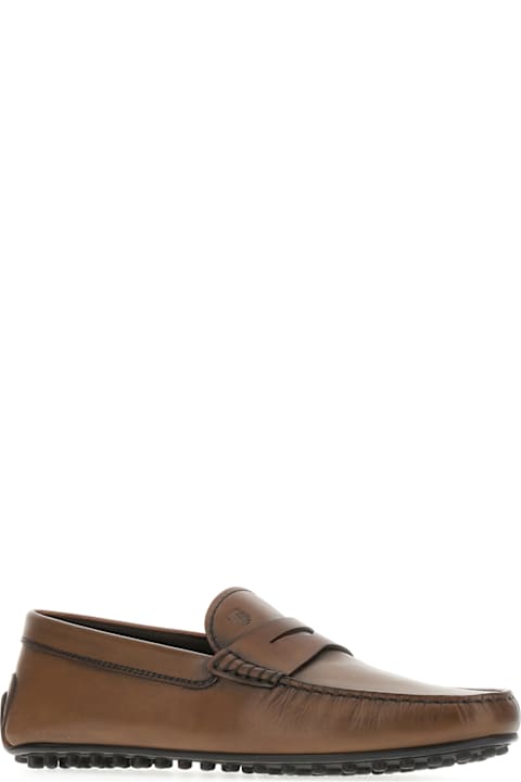 Tod's for Men Tod's Brown Leather Loafers
